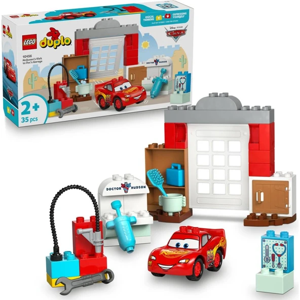 LEGO 10456  Duplo® │ Disney ve Pixar Arabalar Mcqueen’in Doc’un Garajını Ziyareti ürün görseli 1
