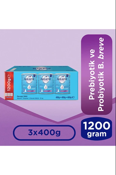 Aptamil Prosyneo 2 Bebek Sütü 400 gr 3 Adet ürün görseli 1