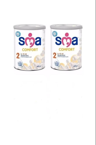SMA Comfort 2 Bebek Sütü 400 gr 2 Adet ürün görseli 1