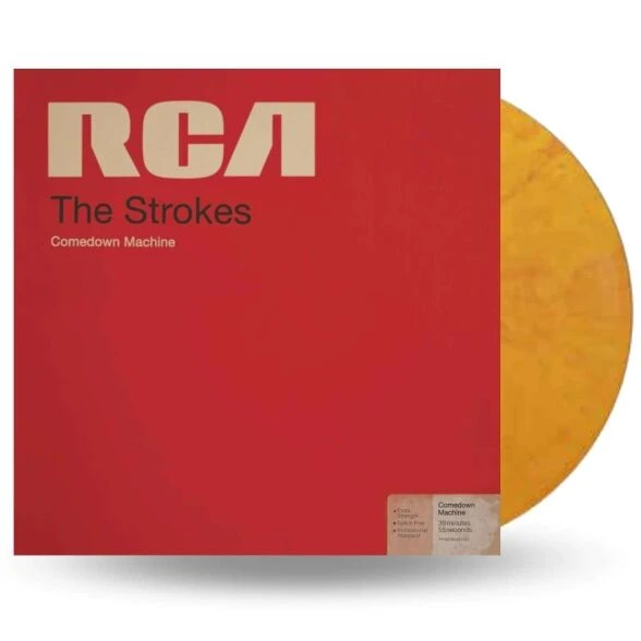 The Strokes Comedown Machine (Limited Edition - Yellow/Red Marbled Vinyl) LP Plak ürün görseli 1