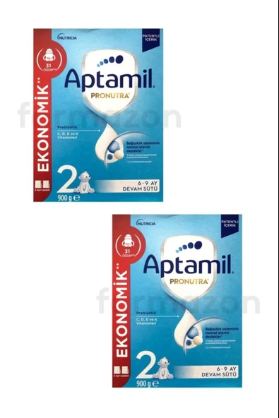 Aptamil Pronutra 2 Devam Sütü 900 gr 2 Adet ürün görseli 1