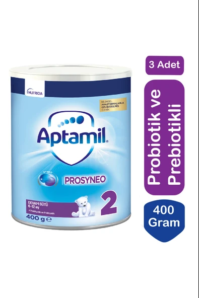 Aptamil Prosyneo 2 Bebek Sütü 400 gr 3 Adet ürün görseli 1