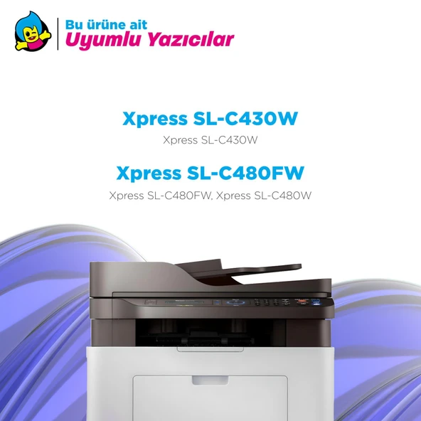 Samsung SL-C430 Muadil Toner Seti - Resim 3