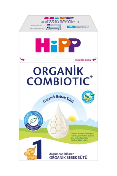 Hipp 1 Organik Combiotic Bebek Sütü 800 gr ürün görseli 1