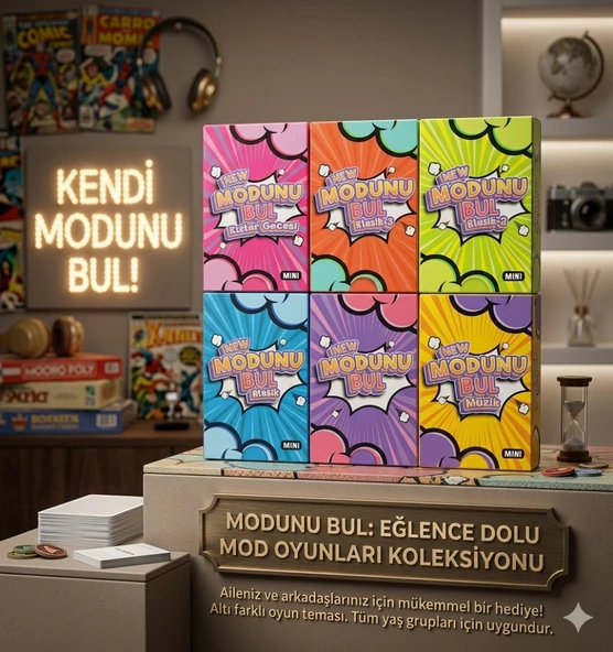 Modunu Bul Oyun Seti 6 Farklı Konsept ürün görseli 1