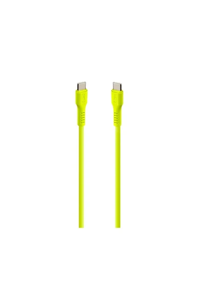 Ttec USB-C - USB-C 120cm 60W PD/QC Hızlı Şarj/Data Kablosu Neon Sarı - 2DK59NS ürün görseli 1