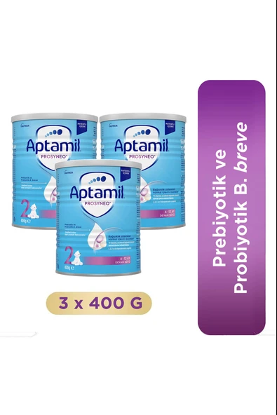 Aptamil Prosyneo 2 Bebek Sütü 400 gr 3 Adet ürün görseli 1