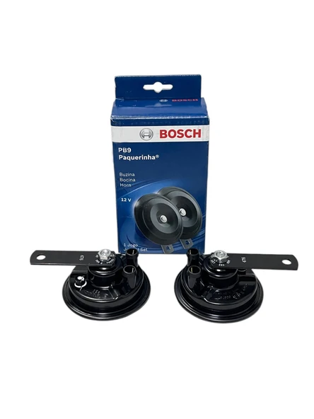 Bosch 2'Li Araç Korna Seti Didit Frekans 12V 350/420 Hz. ürün görseli 1