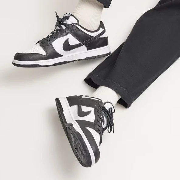 Nike Dunk Low Black White DD1391-101 - Resim 5