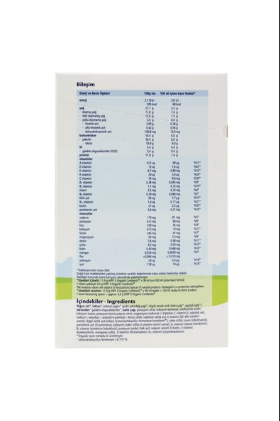 Hipp 3 Organik Combiotic Devam Sütü 800 gr 3 Adet - Resim 4
