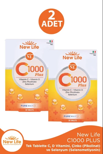 New Life C 1000 Plus 2 Adet ürün görseli 1