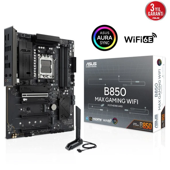 ASUS B850 MAX GAMING WIFI6E DDR5
