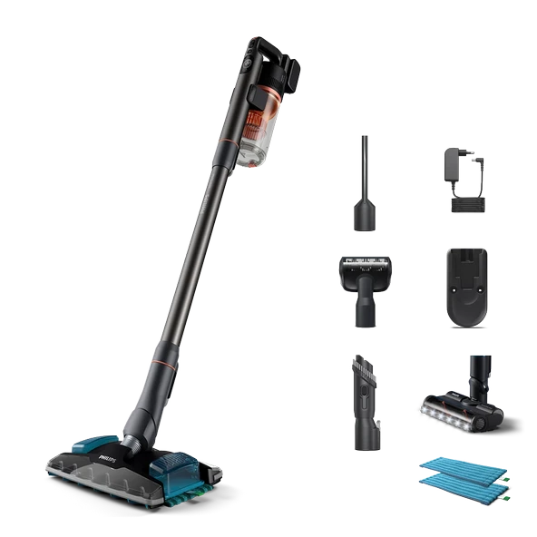 Philips Xc8054/01 Aqua Plus 8000 Serisi Kablosuz Dikey Süpürge 25.2 V Güçlü Performans ürün görseli 1