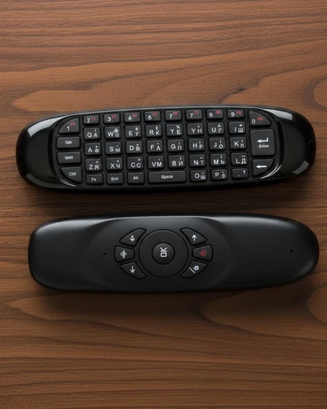 Çift Taraflı Hava Mouse Kablosuz Klavye Ve Uzaktan Kumanda ürün görseli 1