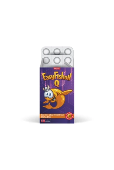 Easyfishoil Q Omega-3 30 Tablet ürün görseli 1