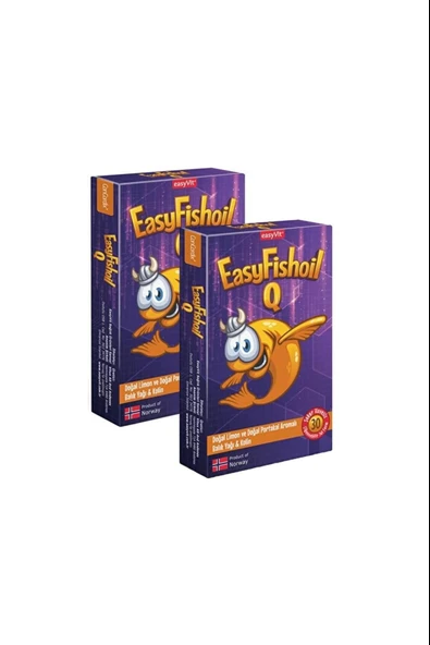Easyfishoil Q Omega-3 30 Tablet 2 Adet ürün görseli 1