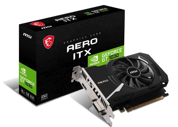 MSI GEFORCE GT 1030 AERO ITX 4GD4 OC - Resim 2