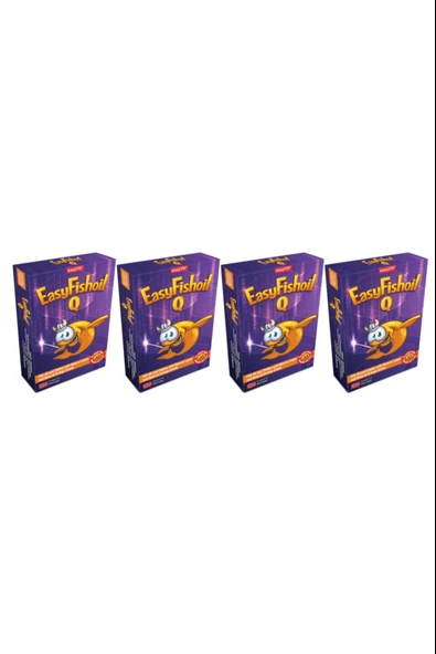 Easyfishoil Q Omega-3 30 Tablet 4 Adet ürün görseli 1