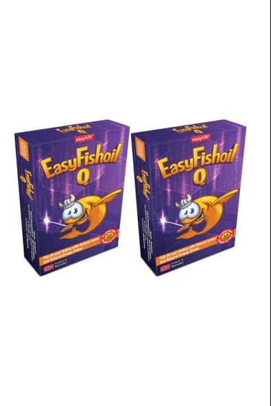 Easyfishoil Q Omega-3 30 Tablet 2 Adet ürün görseli 1
