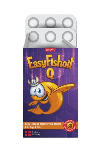 Easyfishoil Q Omega-3 30 Tablet 3 Adet - Resim 2