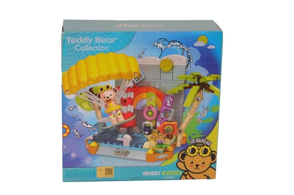 P881007 UÇURTMA SÖRFÇÜSÜ TEDDY 204 PARÇA BLOCK OYUNCAK ürün görseli 1