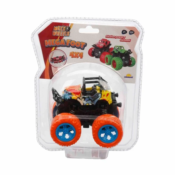 Maxx Wheels Big Foot 4x4 Sürtmeli Araba - Resim 2