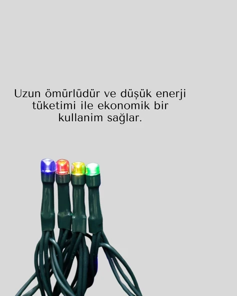 2x2 Metre Perde LED Işık - Resim 4