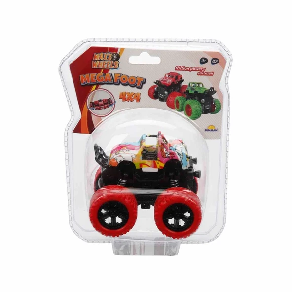 Maxx Wheels Big Foot 4x4 Sürtmeli Araba - Resim 4