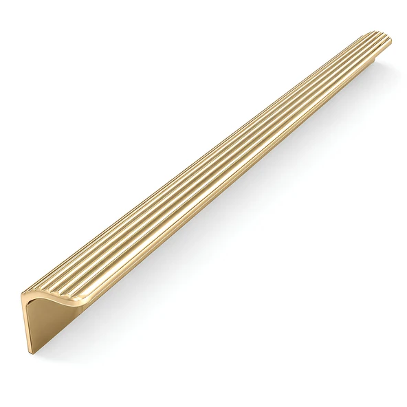 LÜX OLİFKA Çizgili Albrifin Çekmece Kulpu 640 mm Modern Mobilya Dolap Kapak Kulpu Metal Tasarım ürün görseli 1
