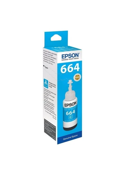 Epson C13T66424A Orijinal Mürekkep Kartuş Mavi 70 ML ürün görseli 1
