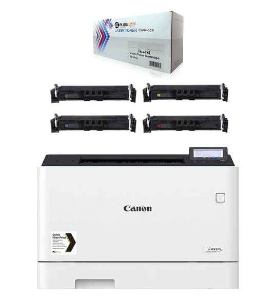 Canon i-SENSYS LBP673Cdw -Tam Dolu Muadil Tonerli Renkli Ofis Yazıcıları ürün görseli 1