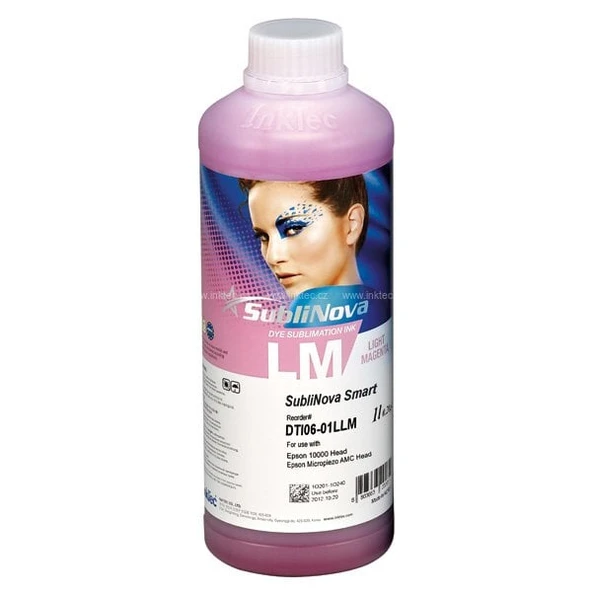 Inktec Sublinova Sublimasyon Mürekkebi 1 Litre Açık Kırmızı ürün görseli 1