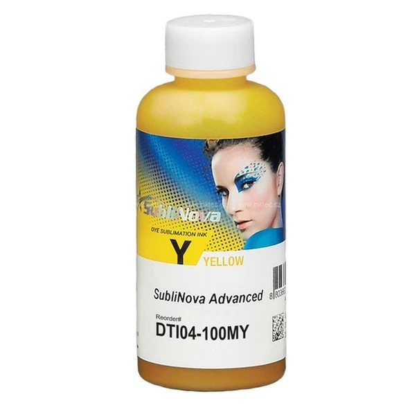 Inktec Sublinova Sublimasyon Mürekkebi 100ML Sarı ürün görseli 1