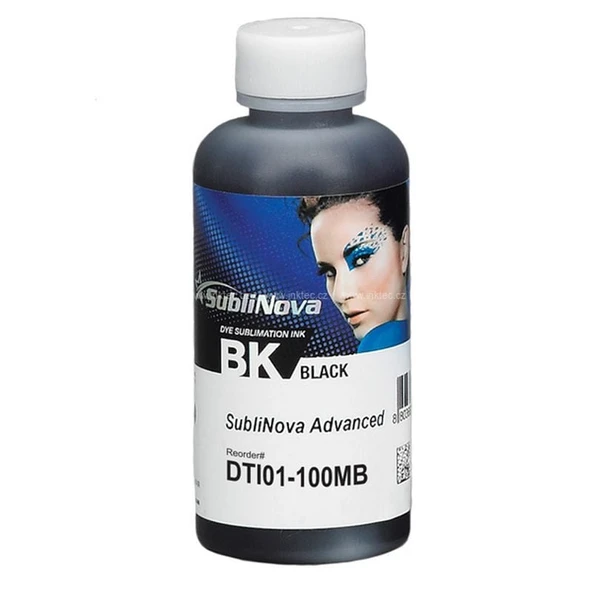 Inktec Sublinova Sublimasyon Mürekkebi 100ML Siyah ürün görseli 1