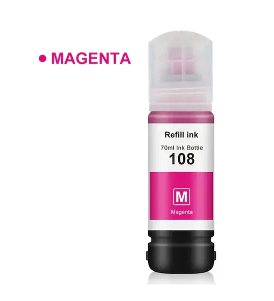EPSON 108 Uyumlu KIRMIZI PHOTOINK MÜREKKEP -EPSON  L8050 -l8100 -l18050 ürün görseli 1