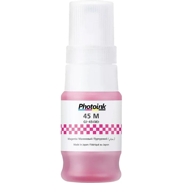 Canon GI45/GX1040/GX2040 Photoink Kırmızı Mürekkep 70 ML ürün görseli 1