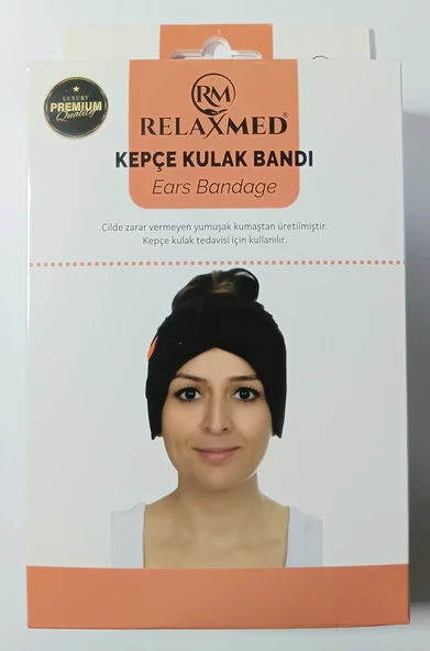 Kepçe Kulak Bandı  Cilt Dostu Yumuşak Kumaş Kulak Deformitesi Bandajı ürün görseli 1
