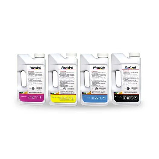 Süblimasyon-Transfer Baskı için 4 Renk 1 Litre Mürekkep ürün görseli 1