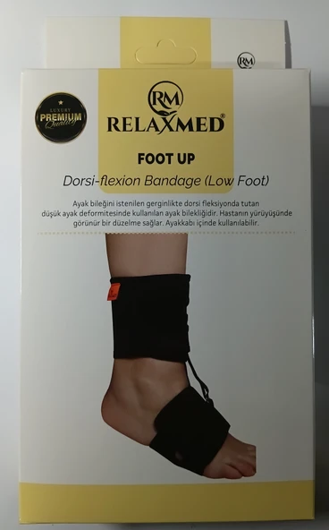 Foot Up Düşük Ayak Bandajı  Dorsi  Fleksiyon Destekli Ayarlanabilir Ayak Bilekliği ürün görseli 1