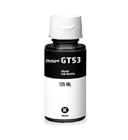 HP GT53XL SİYAH MÜREKKEP ( M0H57AE ) PHOTOINK PLUS SİYAH Mürekkep -  HP Smart Tank 670 700 720 750 790 ürün görseli 1