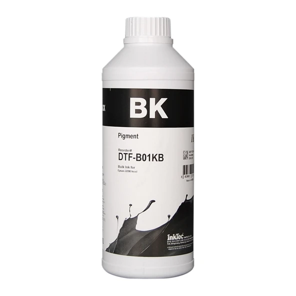 Inktec DTF Transfer Baskı Siyah Mürekkep 1000 ML ürün görseli 1