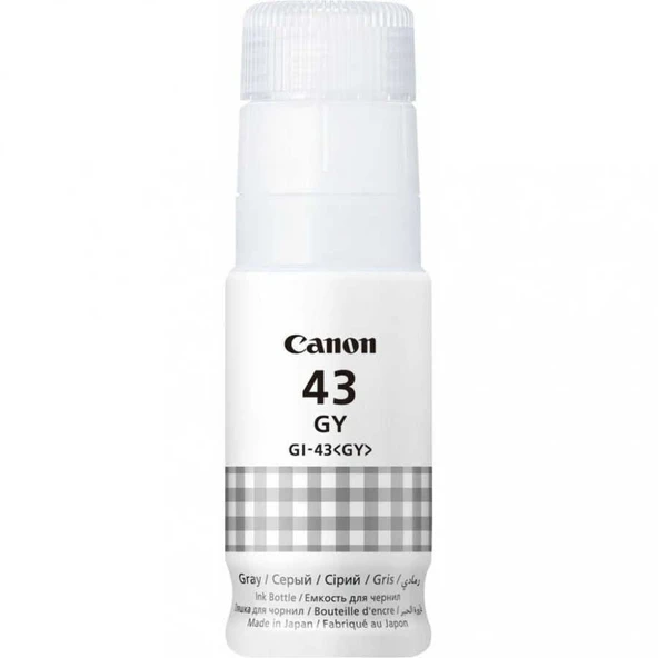 Canon GI-43/4707C001 Gri Orjinal Mürekkep ürün görseli 1