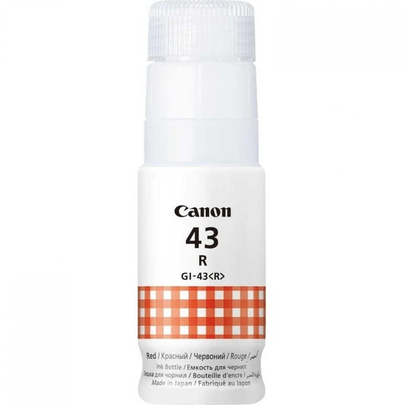 Canon GI-43/4716C001 Kırmızı-Red Orjinal Mürekkep ürün görseli 1