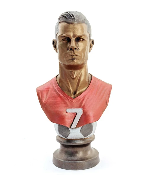 Polyester Ronaldo Figürü Büst ürün görseli 1