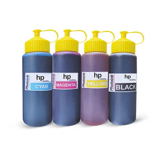 HP Serisi Yazıcılar için HP GT53 GT52 uyumlu 4x500 ml Mürekkep Seti  HP Smart Tank 670 700 720 750 790 ürün görseli 1