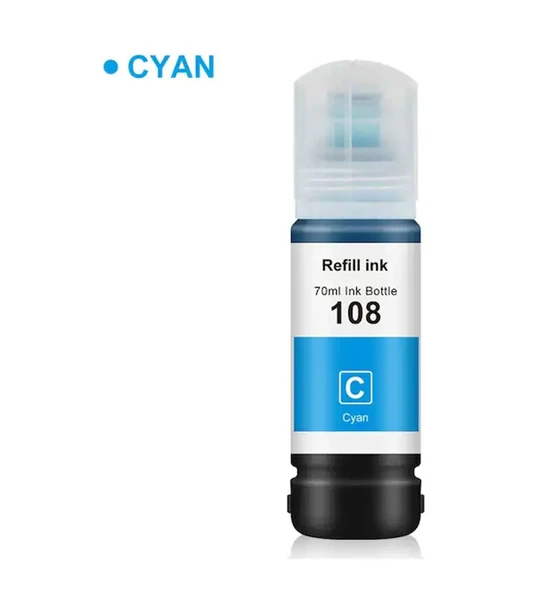 EPSON 108 Uyumlu MAVİ PHOTOINK MÜREKKEP -EPSON  L8050 -l8100 -l18050 ürün görseli 1