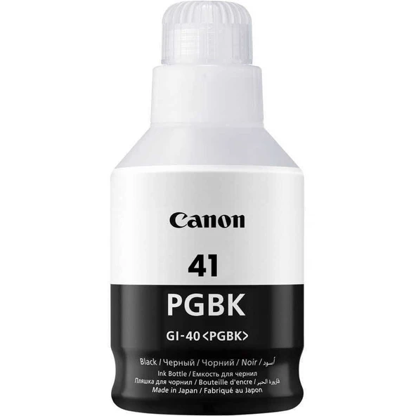 Canon GI-41 G1420 G2420 G2460 G3420 G3460 Siyah Orjinal Mürekkep 135 ML ürün görseli 1