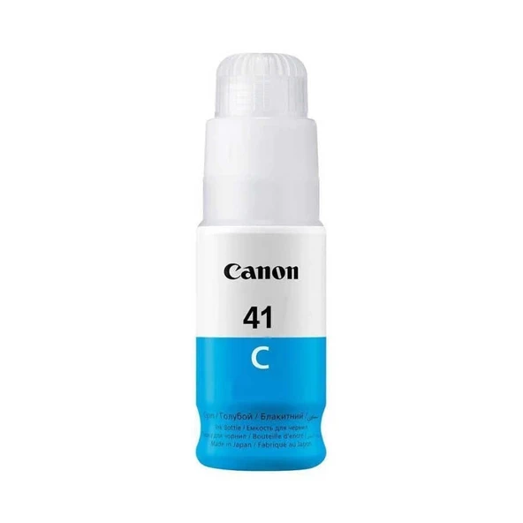 Canon GI-41 G1420 G2420 G2460 G3420 G3460 Mavi Orjinal Mürekkep 70 ML ürün görseli 1
