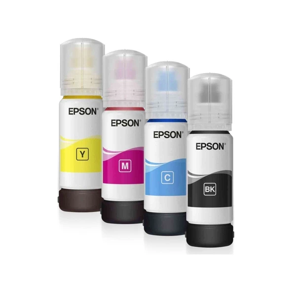 EPSON 103 ORJINAL 4 RENK TAKIM MÜREKKEP - L1210-L1250-L3210-L3211-L3250-L3251-L3256-l3260-L5290-L5296-L5590 ürün görseli 1