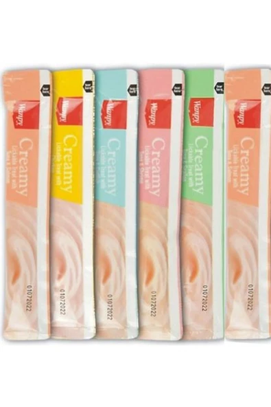 Wanpy Creamy Cat Treat Karışık Krema Sıvı Kedi Ödül Maması 14 gr X 6 Adet ürün görseli 1